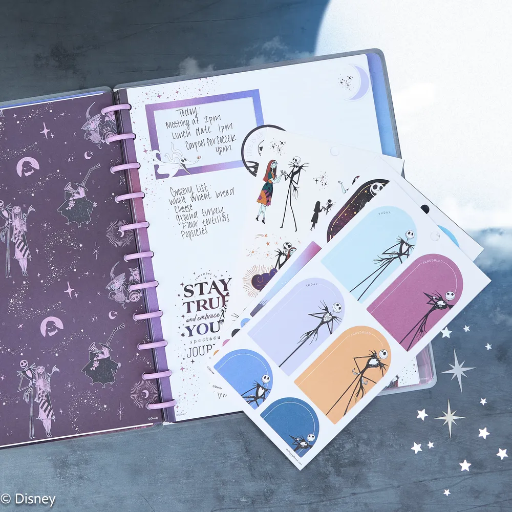 Happy Planner Disney Nightmare Before Christmas carnet Big 60 feuilles