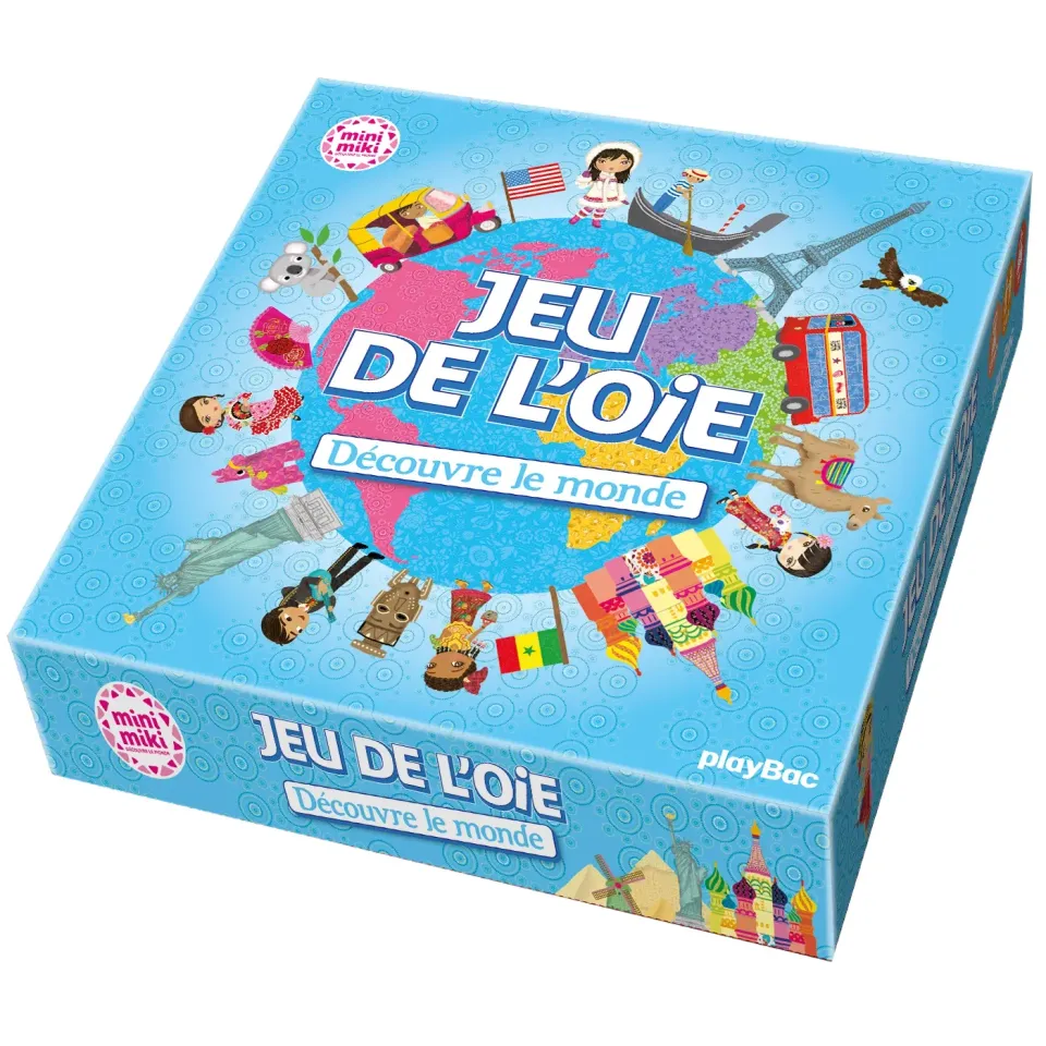 Minimiki Jeu de l’oie Découvre le monde dès 5 ans