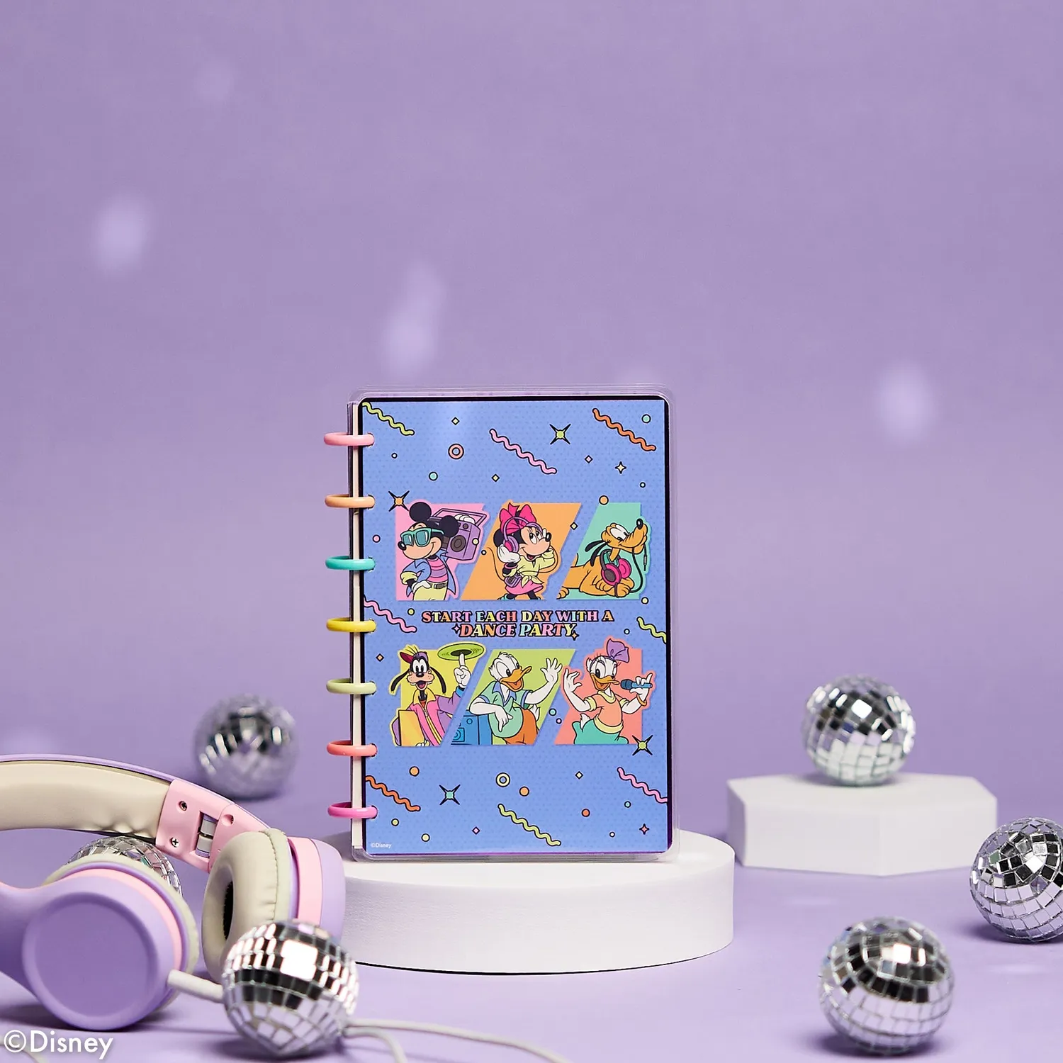Happy Planner Disney Mickey agenda horizontal mini non daté