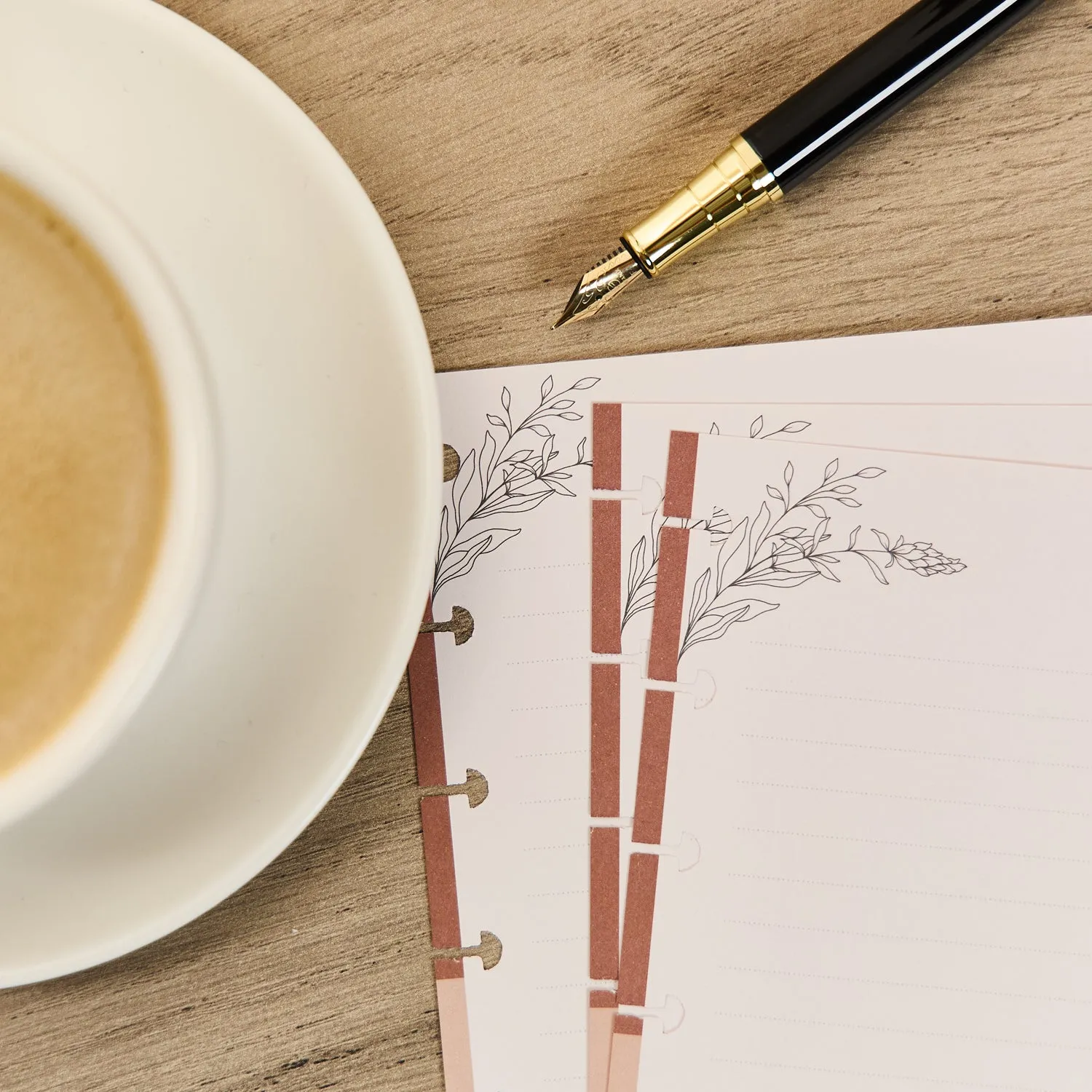 Happy Planner Modern Charm recharge big 40 feuilles pointillé