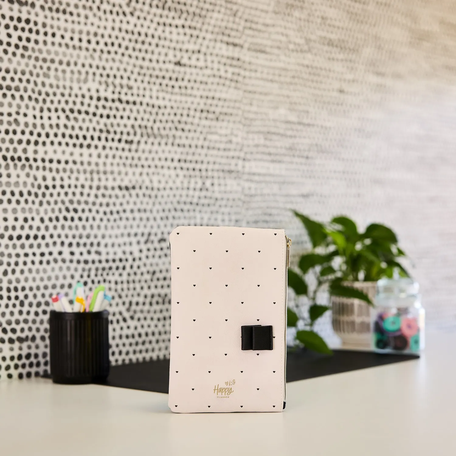 Happy Planner Love L+S trousse stylos élastique boucle