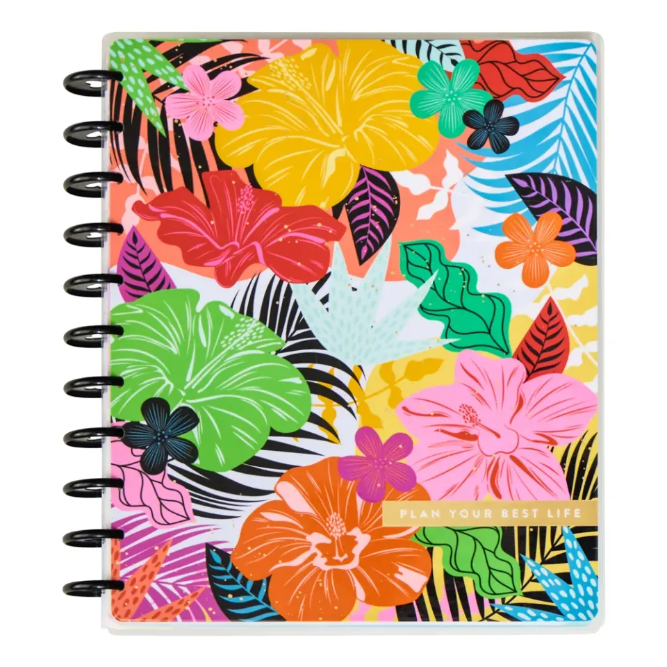 Happy Planner Bold Botanical agenda Big dashboard non daté