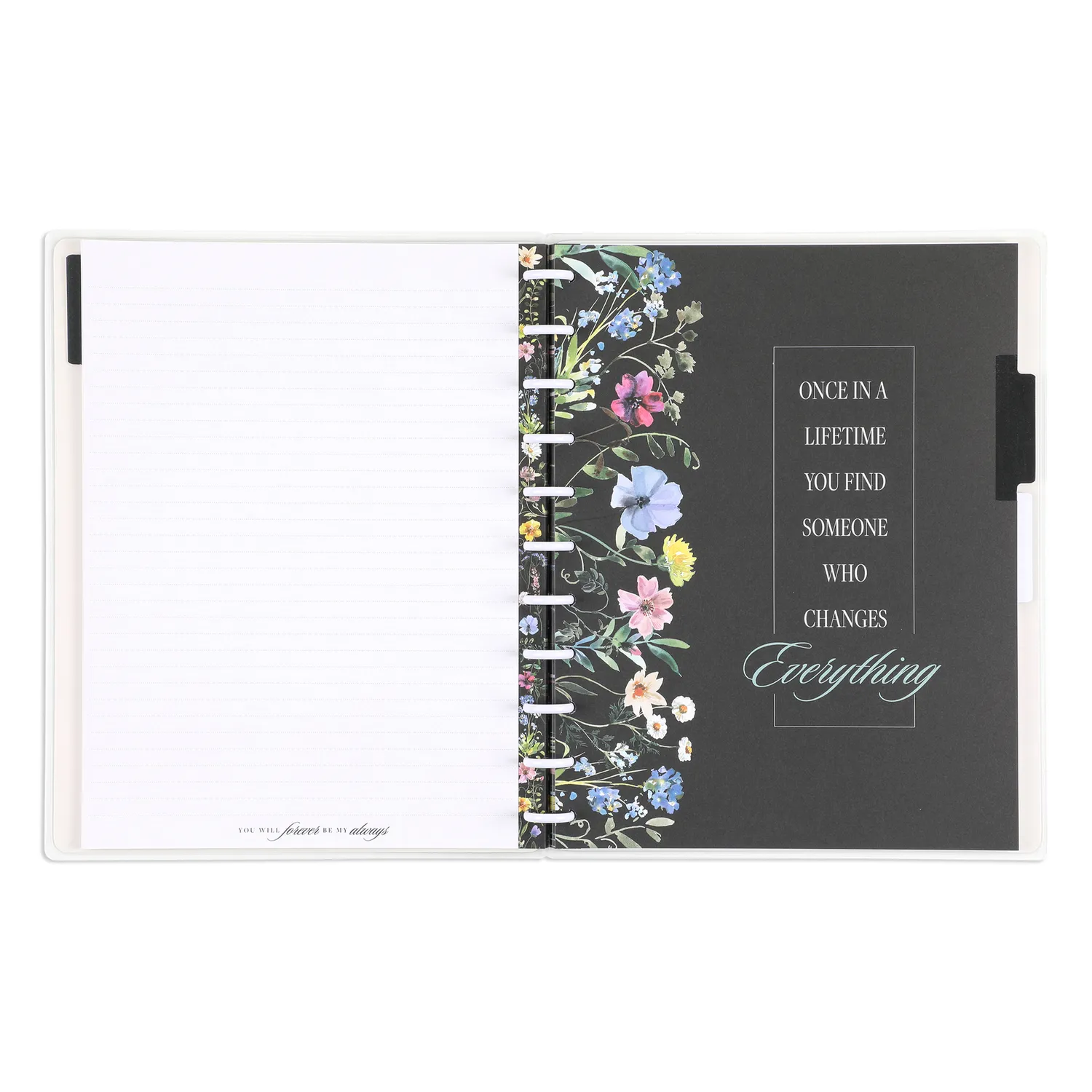 Happy Planner Blooming Elegance carnet pointillé Big 60 feuilles mariage