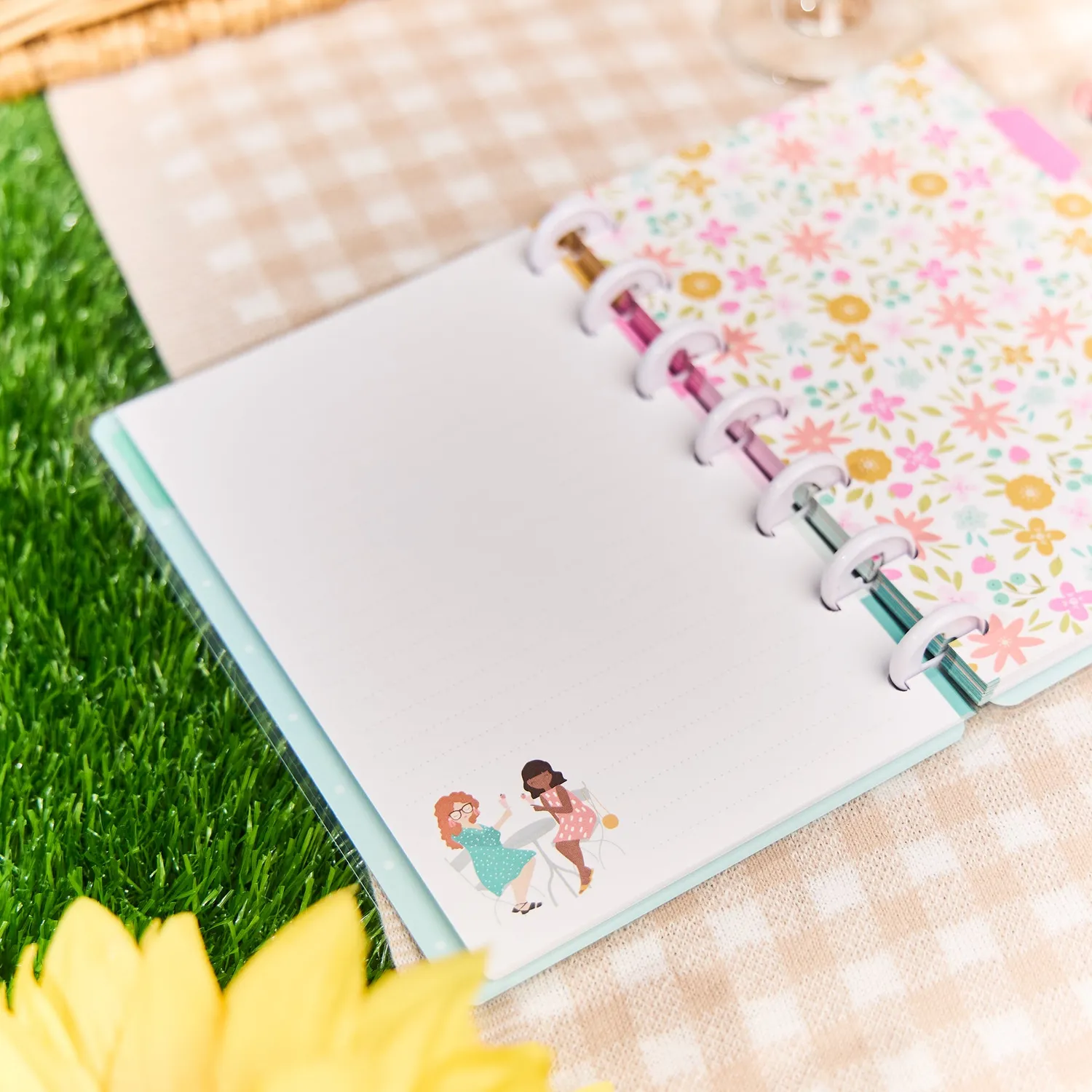 Happy Planner Squad Goals carnet mini 60 feuilles pointillé
