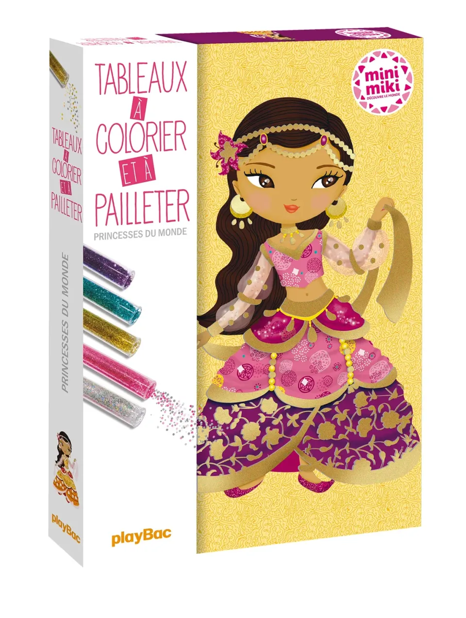 Frigobloc Minimiki Princesses coffret tableaux paillettes