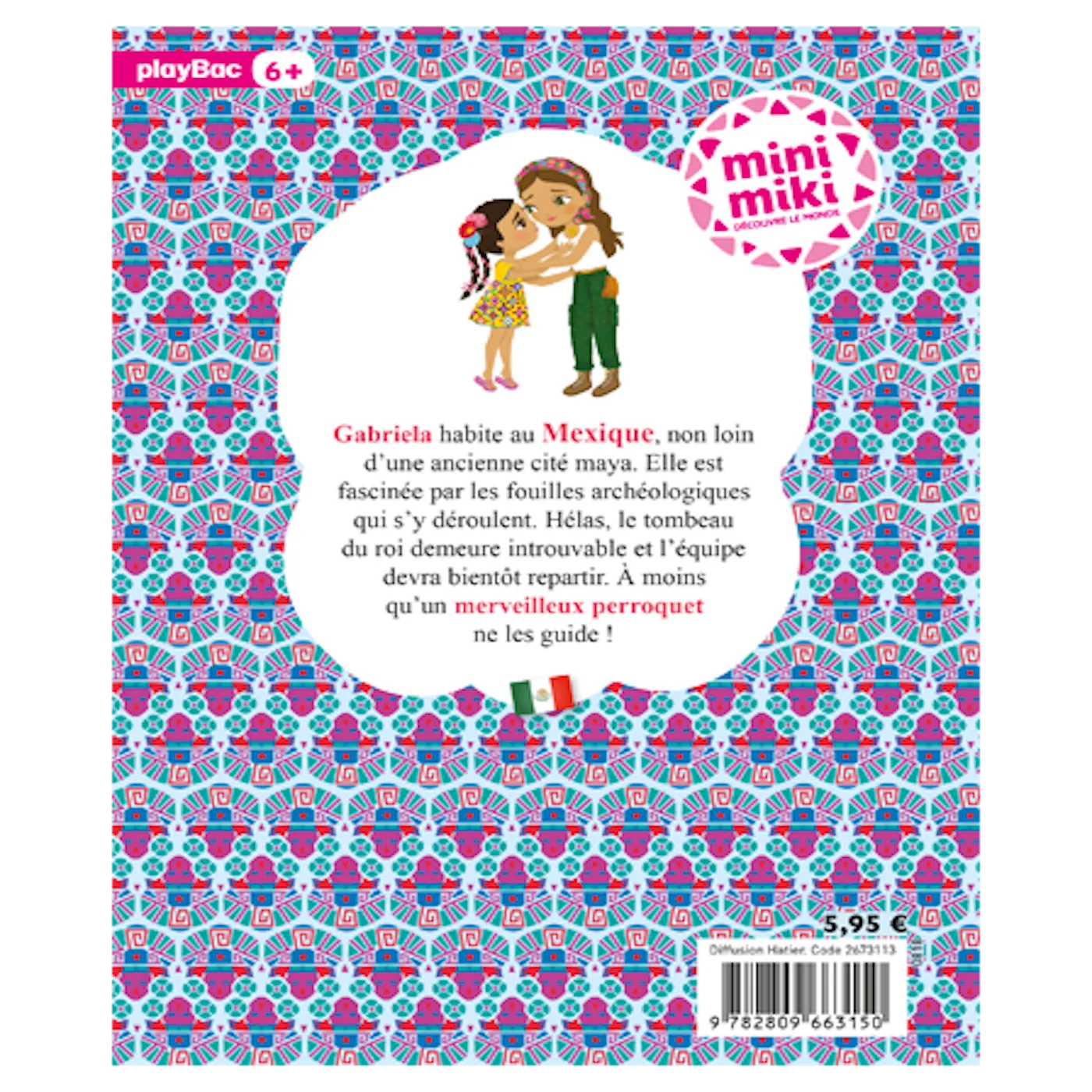 Minimiki Gabriela et le perroquet d’Or Tome 23 livre dès 6 ans