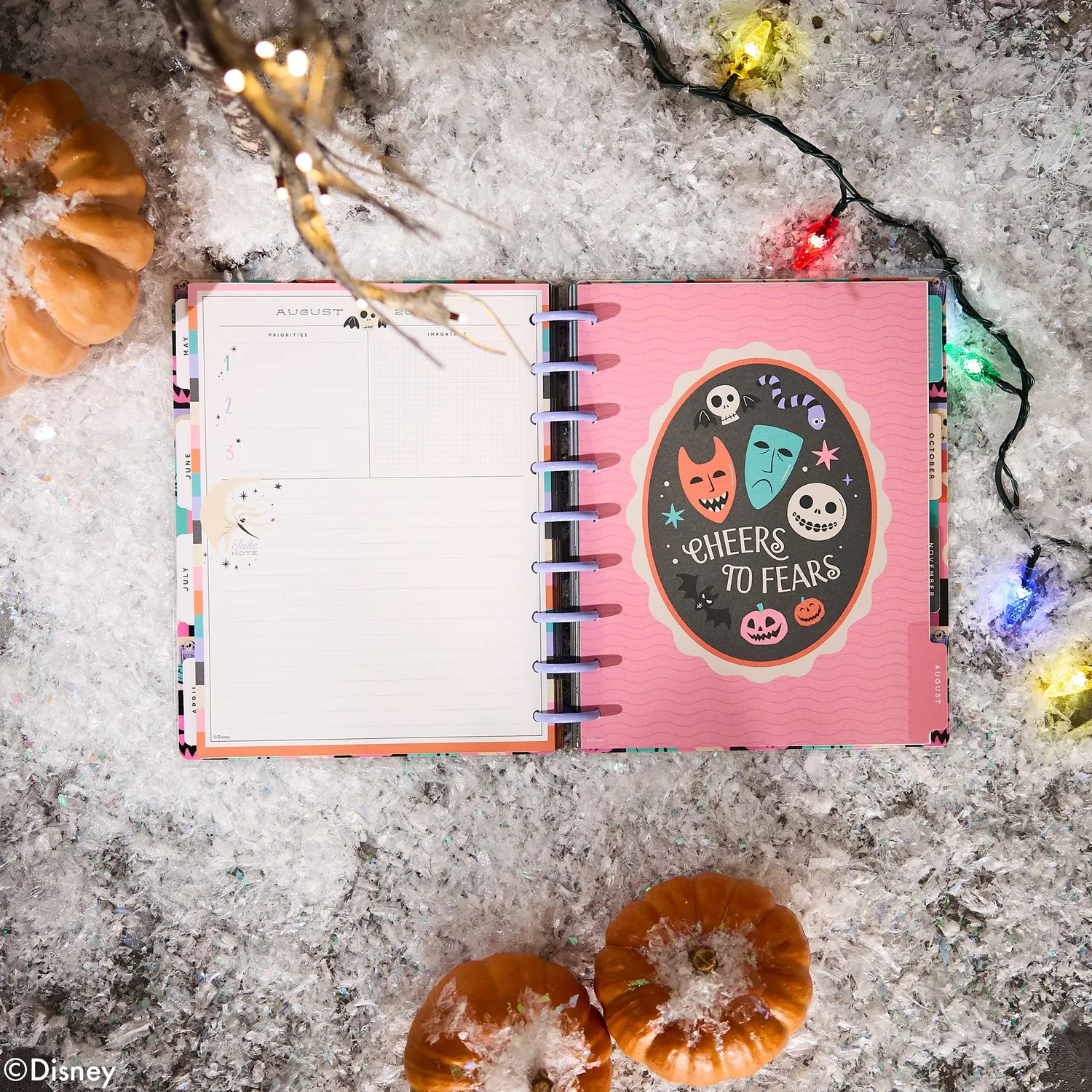 Happy Planner Classic Nightmare Before Christmas agenda 2027