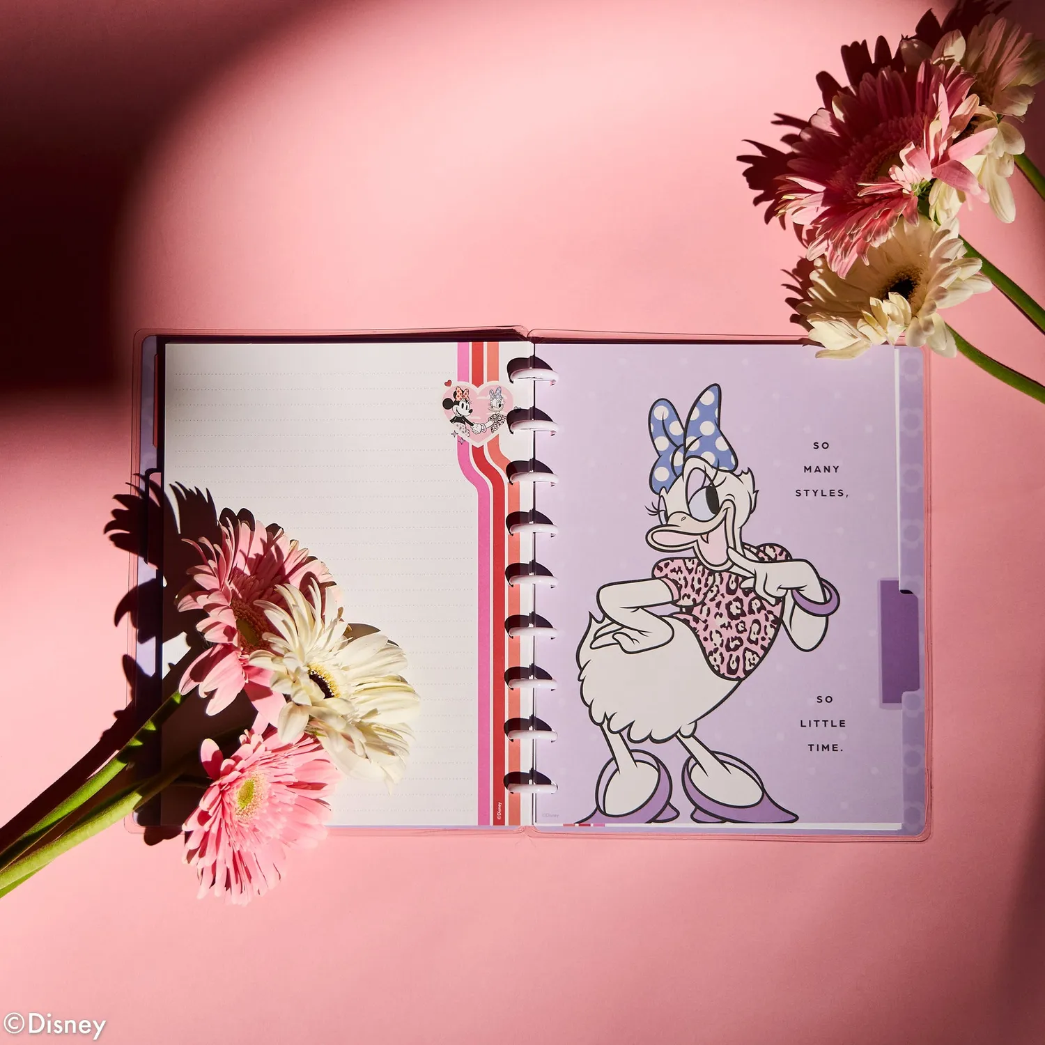 Me & my big ideas Minnie Mouse Bow Happy Classic carnet pointillé 60 feuilles