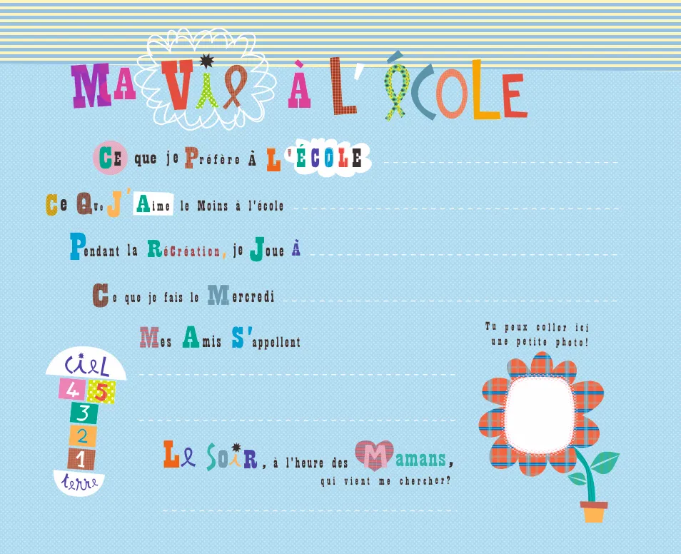 Frigobloc Mon album photos de classe maternelle primaire album