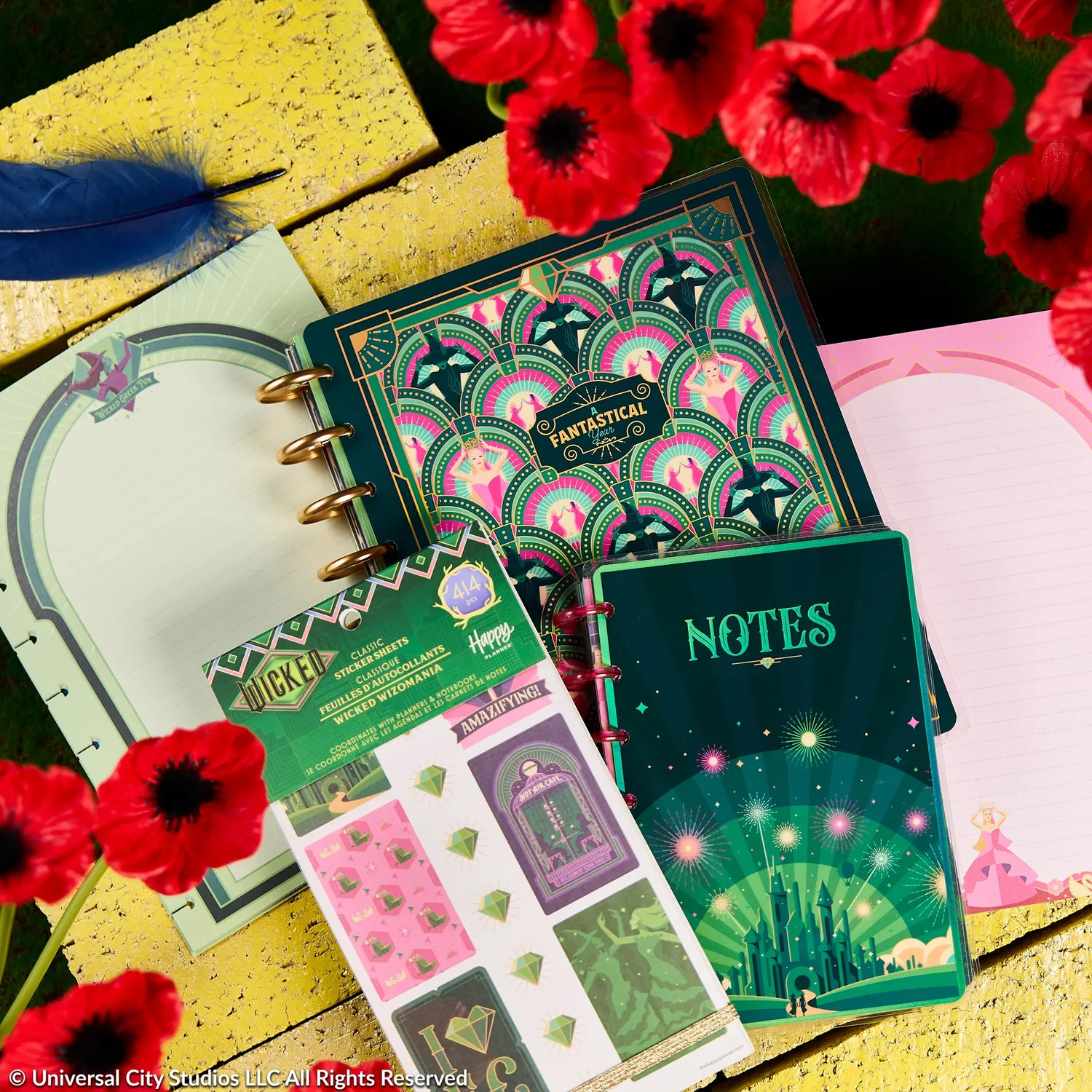 Happy Planner Wicked Wizomania coffret agenda classique dashboard