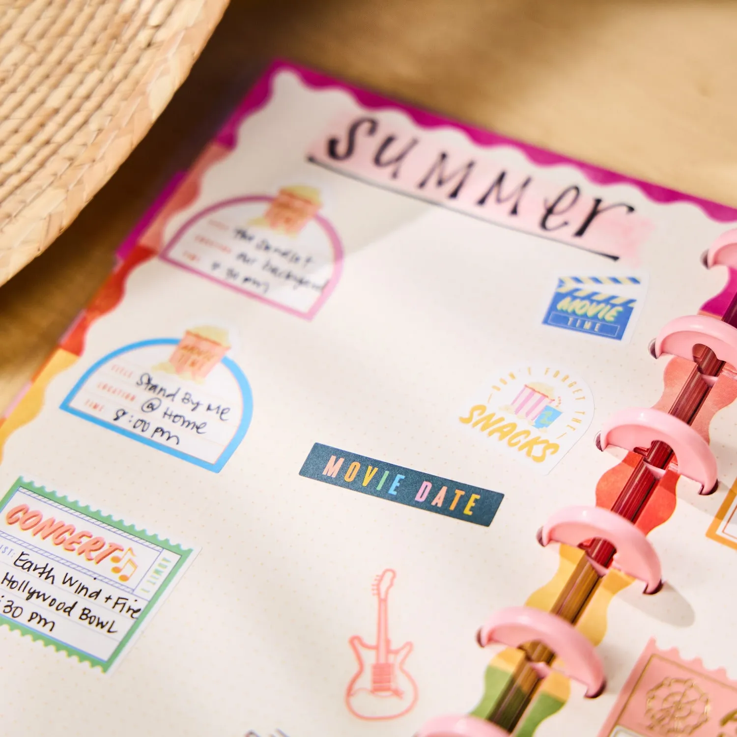 Me & my big ideas Palm Beach carnet mini pointillé 60 feuilles