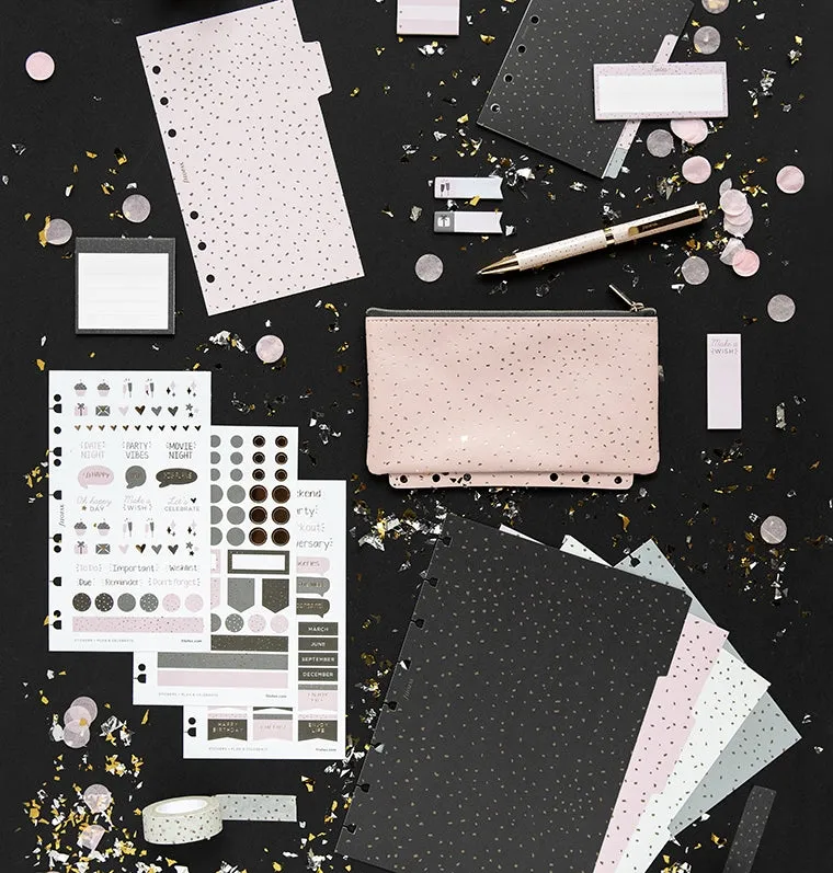 Filofax Confetti intercalaires Personal 6 onglets