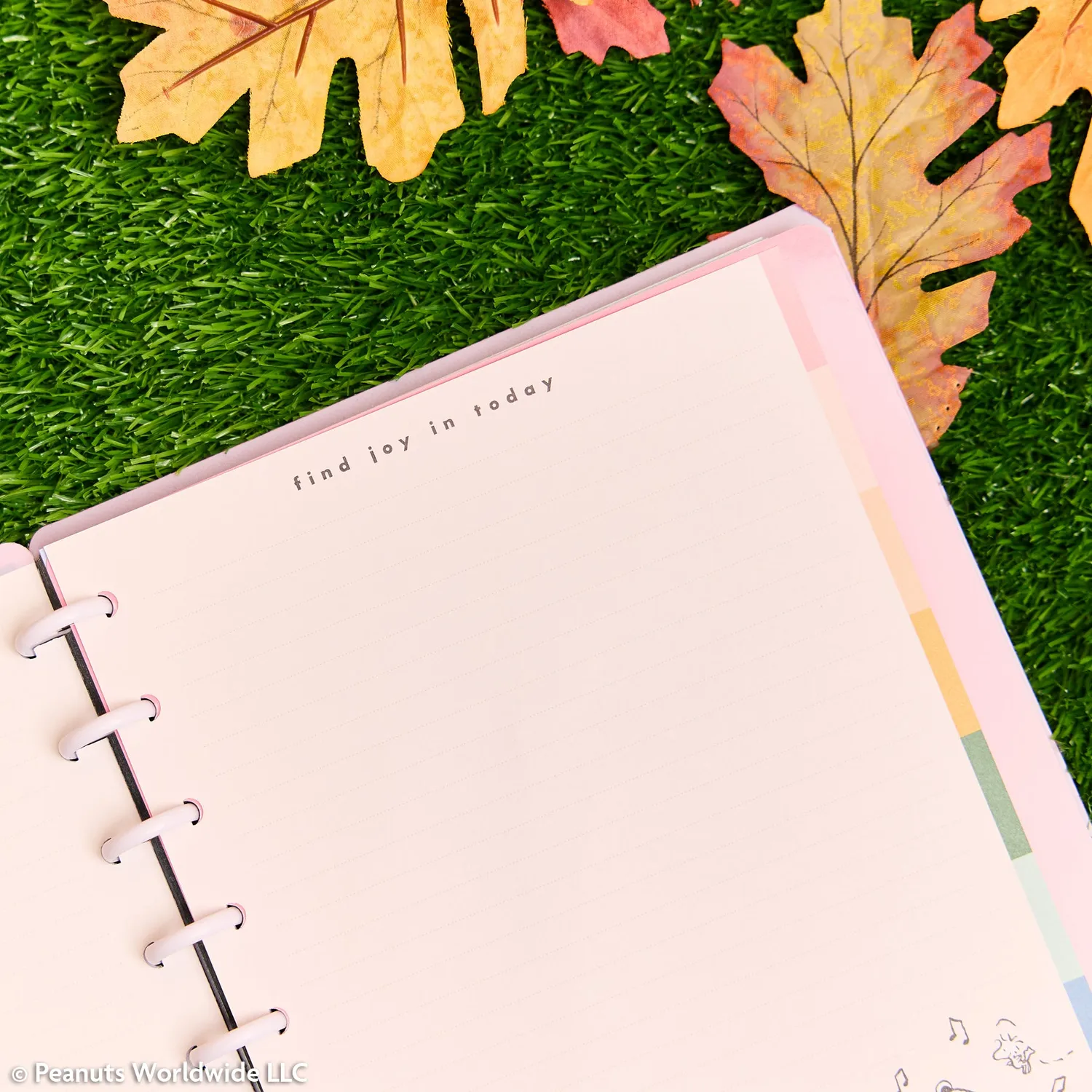 Happy Planner Peanuts papier recharge Classic 40 feuilles pointillé