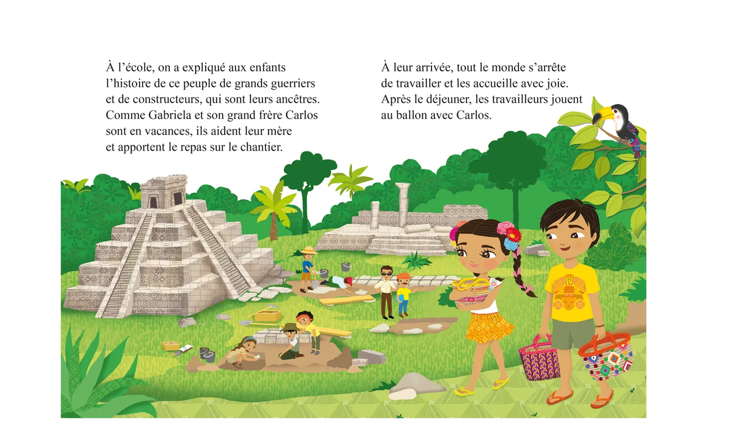 Minimiki Gabriela et le perroquet d’Or Tome 23 livre dès 6 ans
