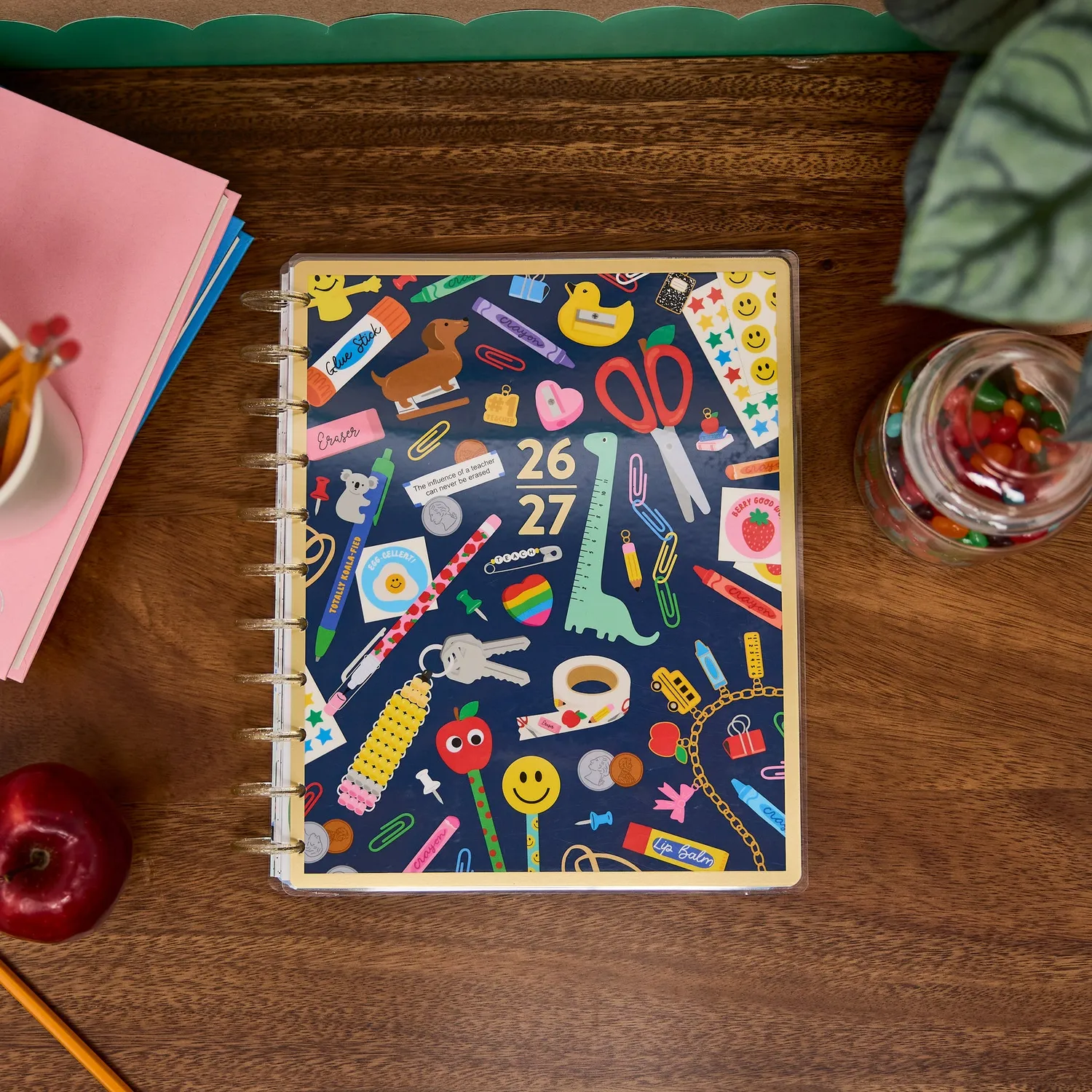 Happy Planner Live Love Teach Big agenda enseignant 2026-2027