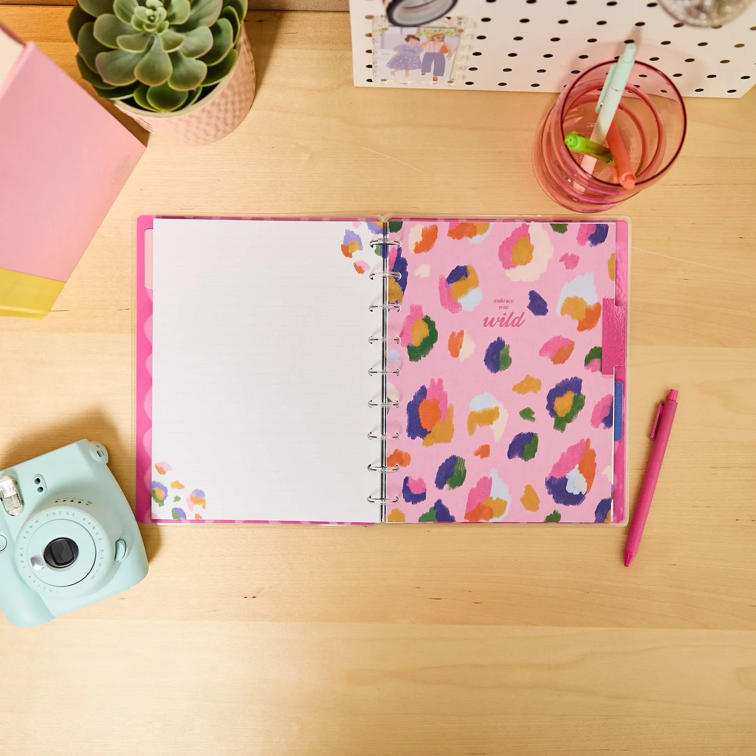 Happy Planner Sunburst Bay carnet classic ligné pointillé 60 feuilles