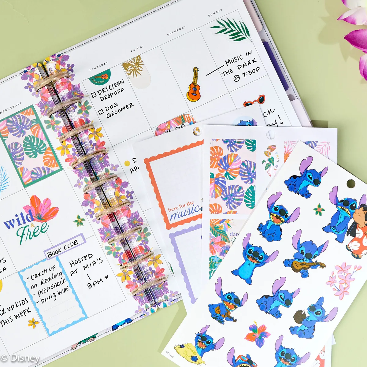 Happy Planner Disney Lilo & Stitch stickers Classic 656 pièces