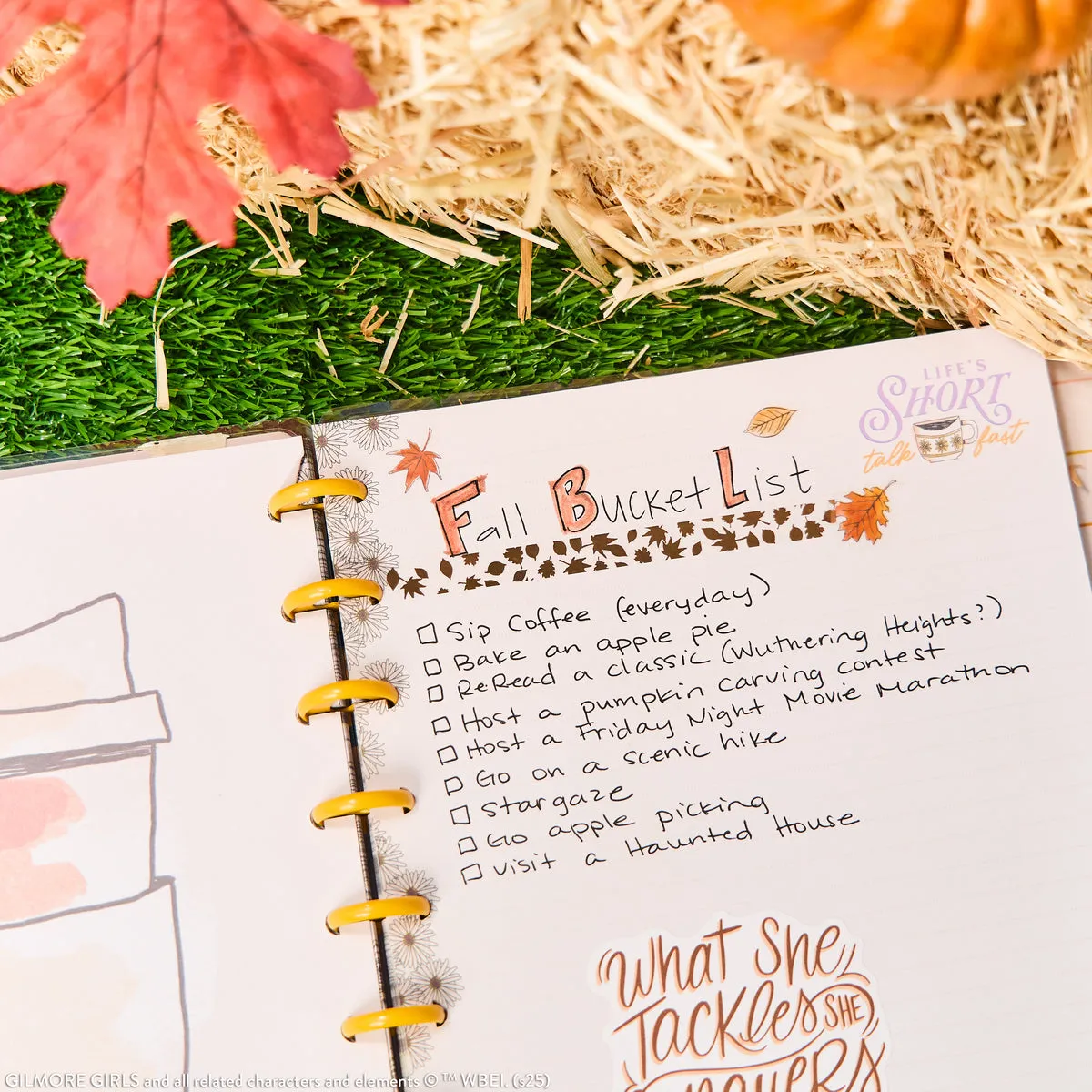 Happy Planner Gilmore Girls Classic carnet 60 feuilles pointillé