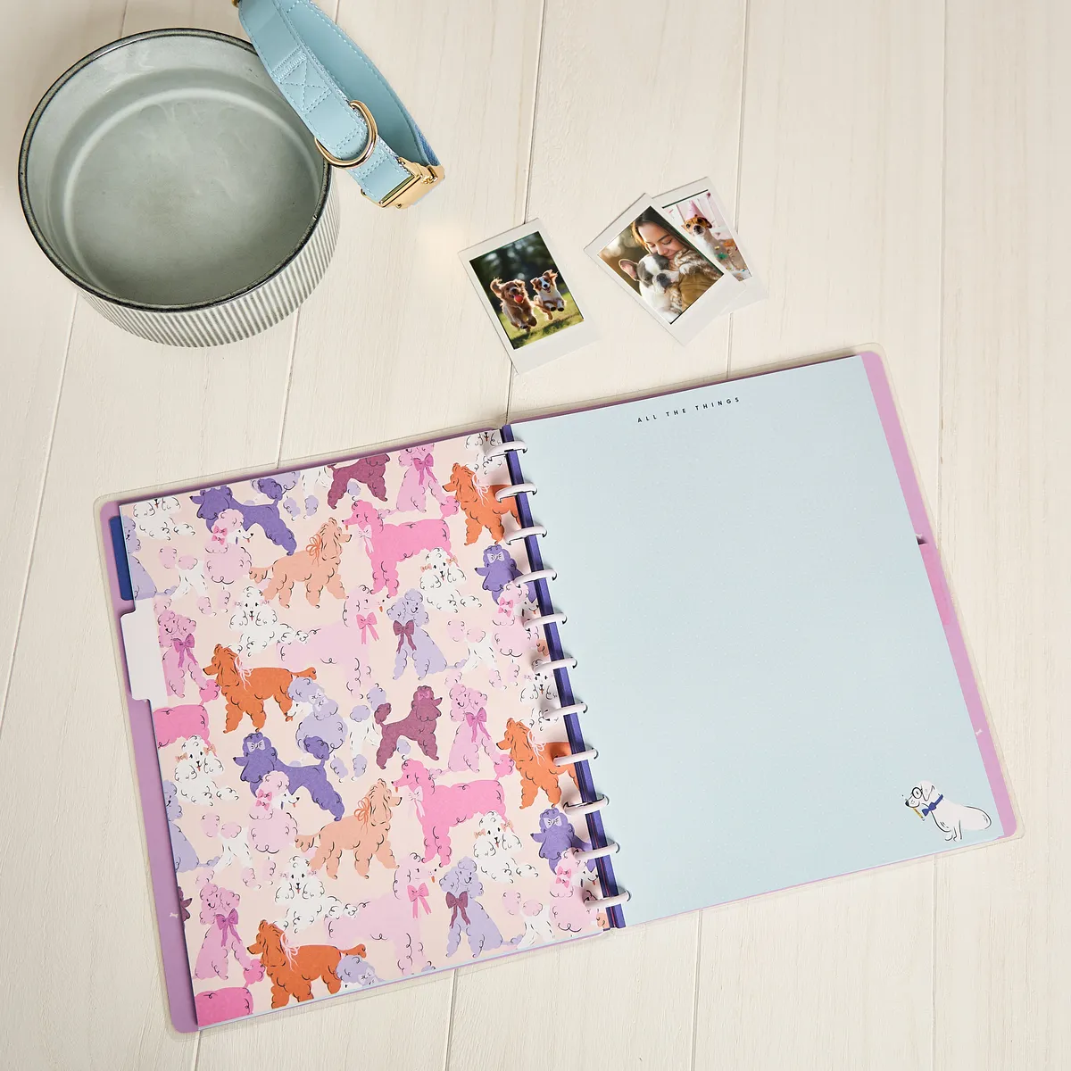 Happy Planner Dogs carnet pointillé grand 60 feuilles
