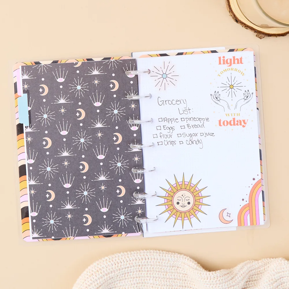 Happy Planner Desert Mystic mini carnet 60 feuilles dot grid