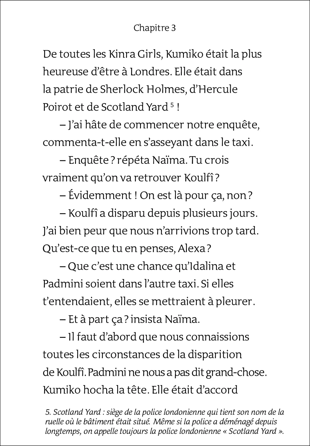 Frigobloc Kinra Girls Tome 7 Le roi de l'évasion livre Destination Mystère
