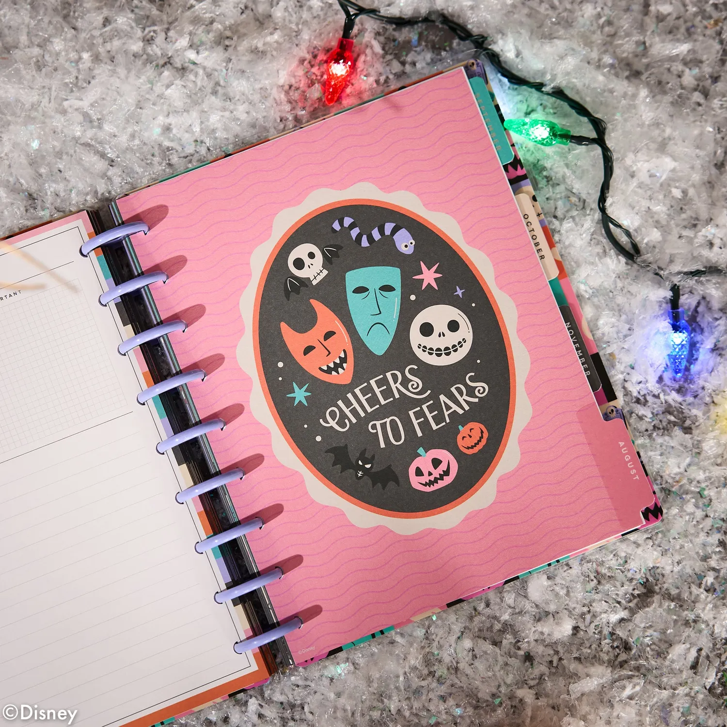 Happy Planner Classic Nightmare Before Christmas agenda 2027