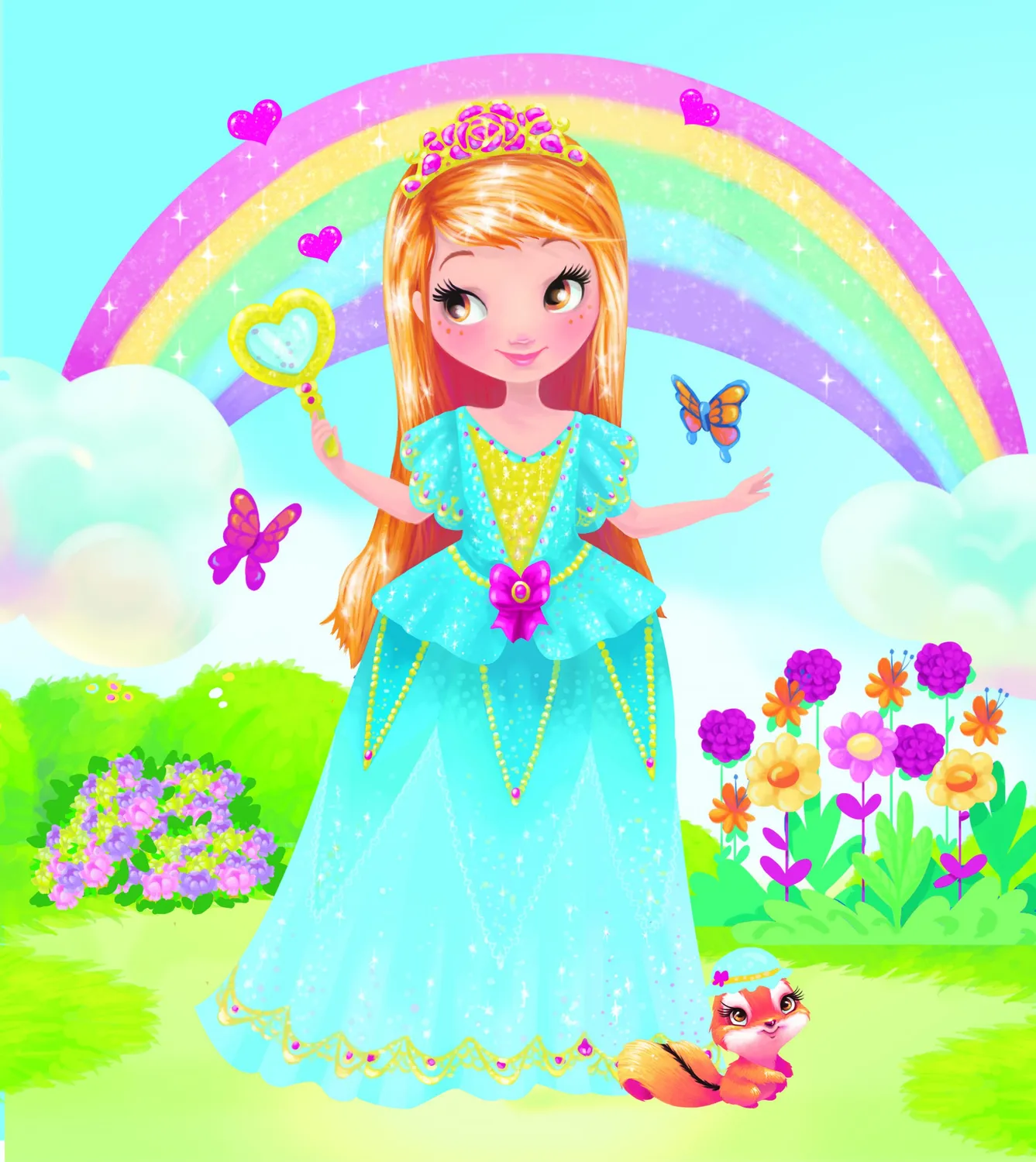 Frigobloc Mon atelier paillettes Princesses coffret créatif