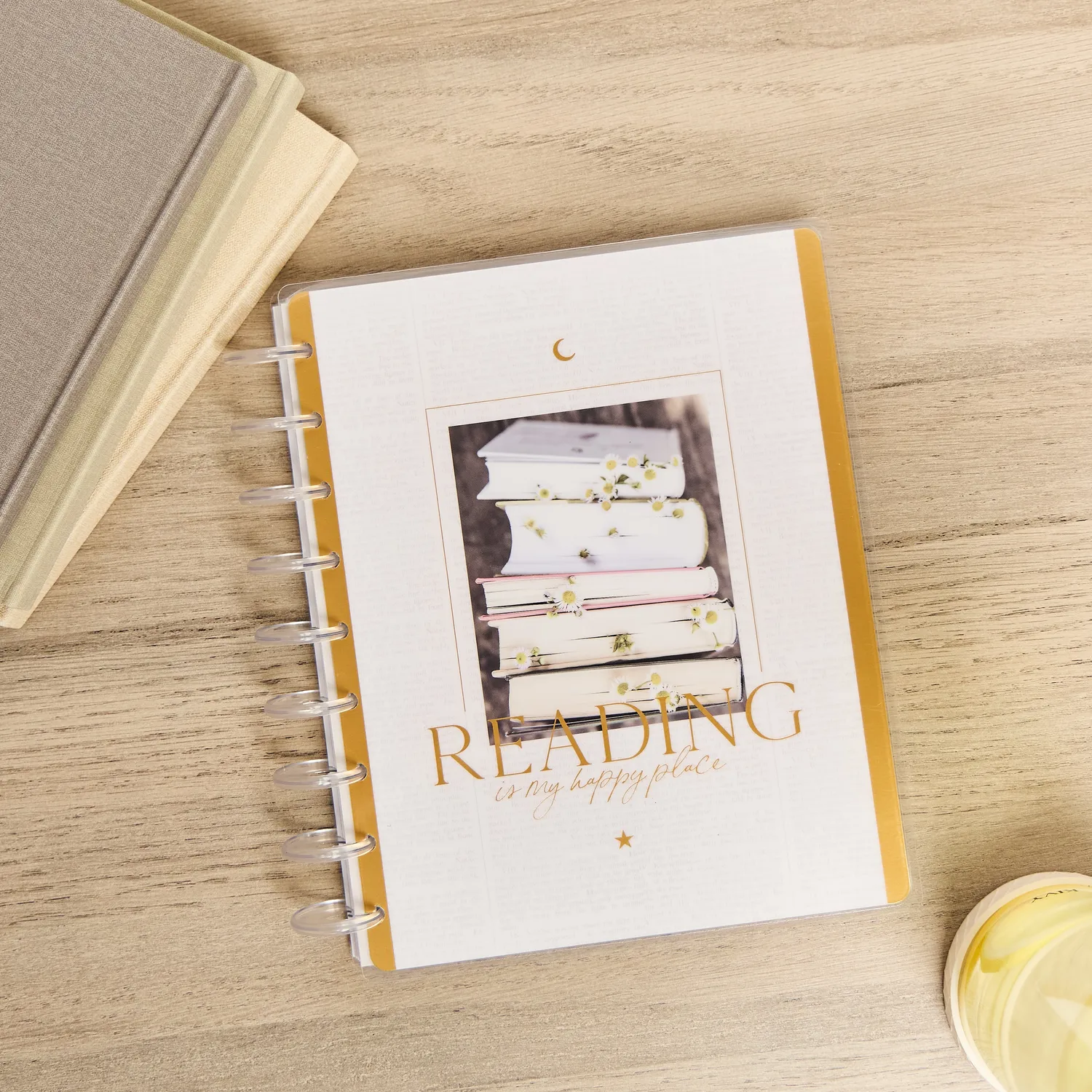 Happy Planner Modern Bookish Classic journal lecture 80 feuilles