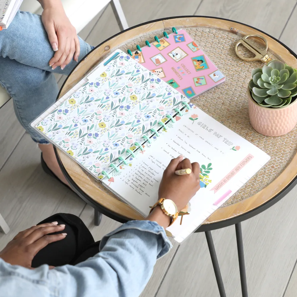 Happy Planner Squad Goals grand carnet disques Big 60 pointillé