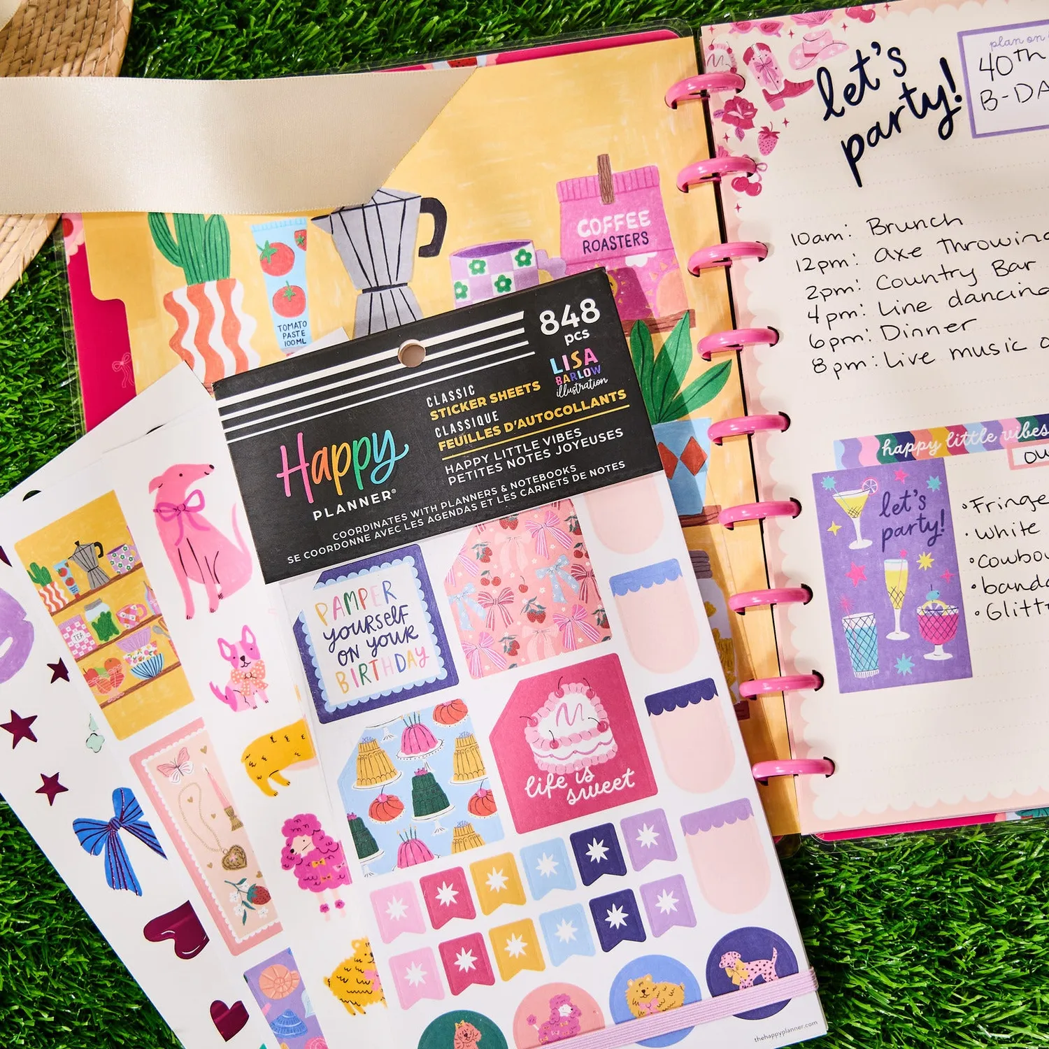 Happy Planner Happy Little Vibes stickers value pack 848 pcs