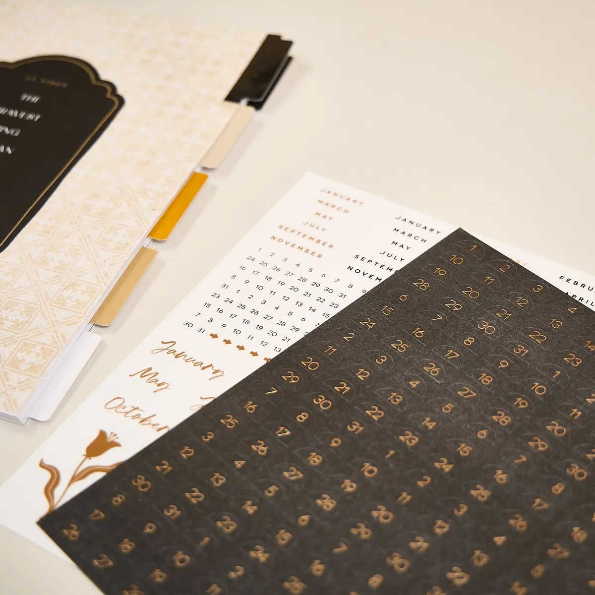 Happy Planner Modern Craft extension Big 6 mois horizontal