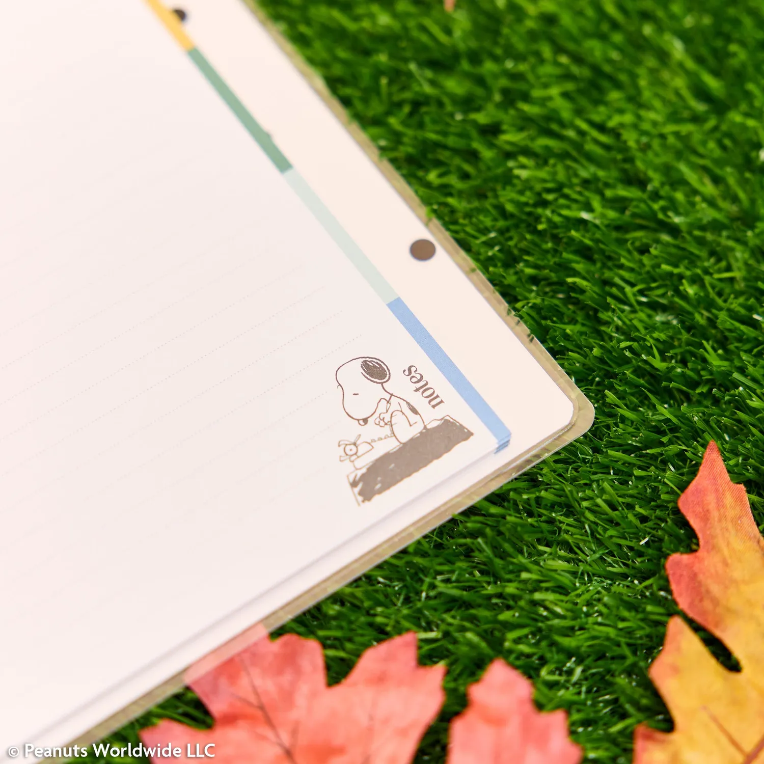Happy Planner Peanuts Snoopy carnet disques Big 60 feuilles