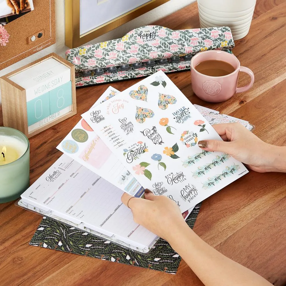 Happy Planner Homebody extension pack classic 117 pièces