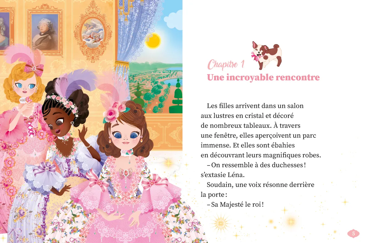 Frigobloc Une deux trois Danseuses Tome 13 roman Versailles