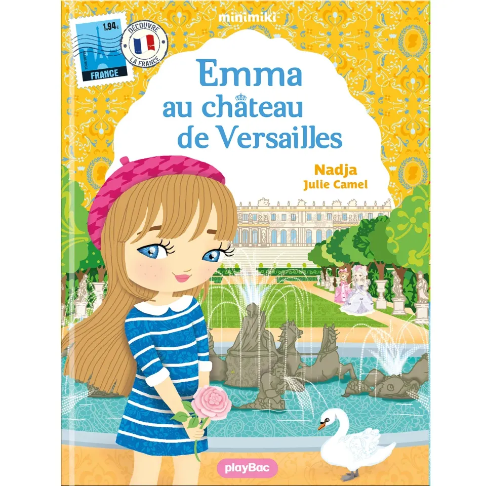 Frigobloc Minimiki Emma au château de Versailles livre