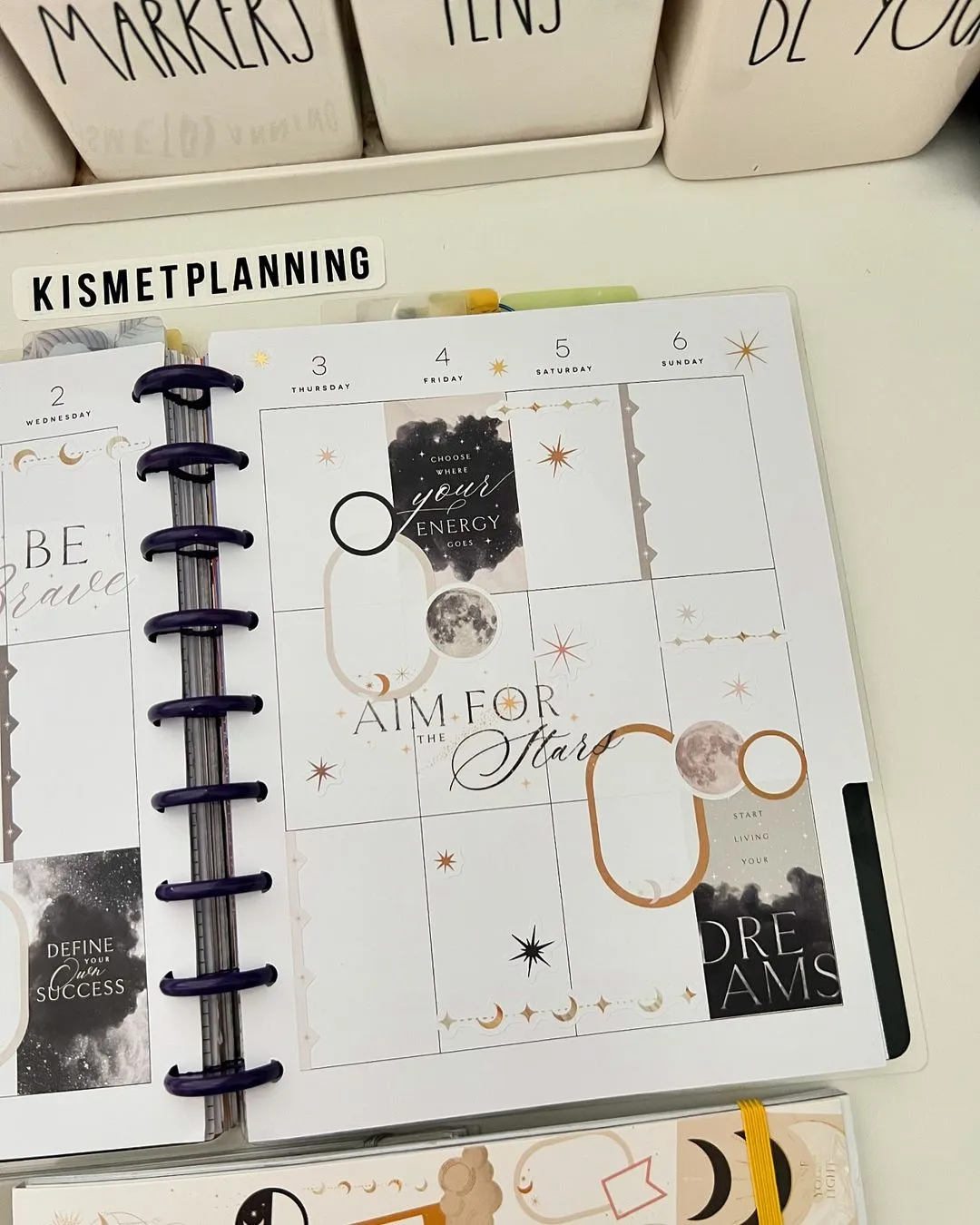 Happy Planner Everyday Magic stickers astrologie 725
