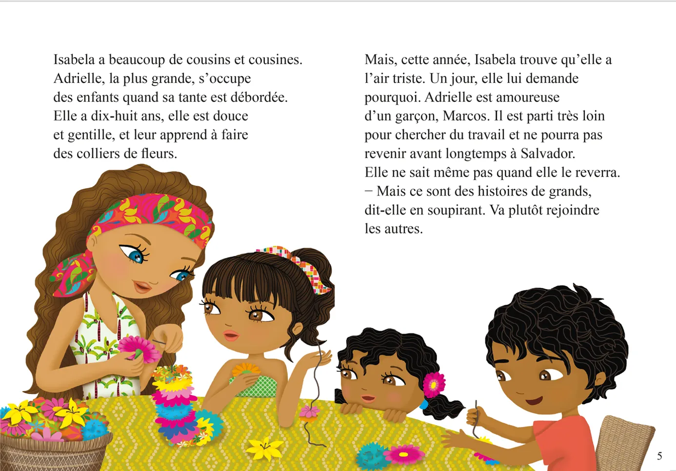 Minimiki Isabela et la déesse de la mer livre 6 ans Brésil