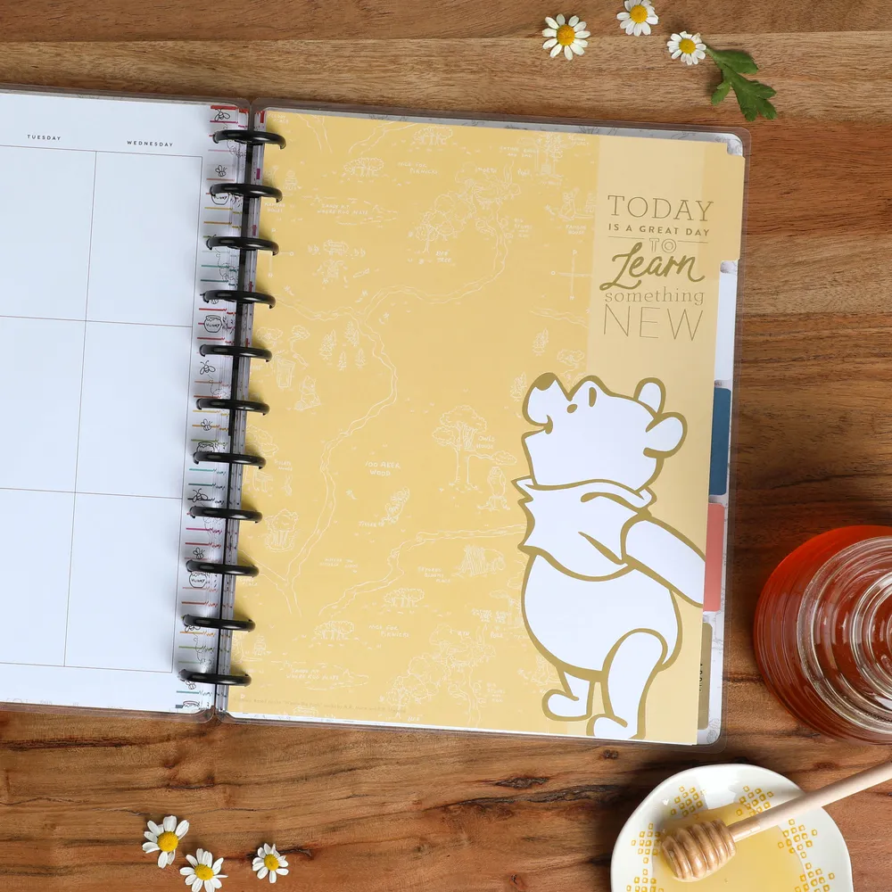 Happy Planner Winnie the Pooh recharge agenda big 4 mois