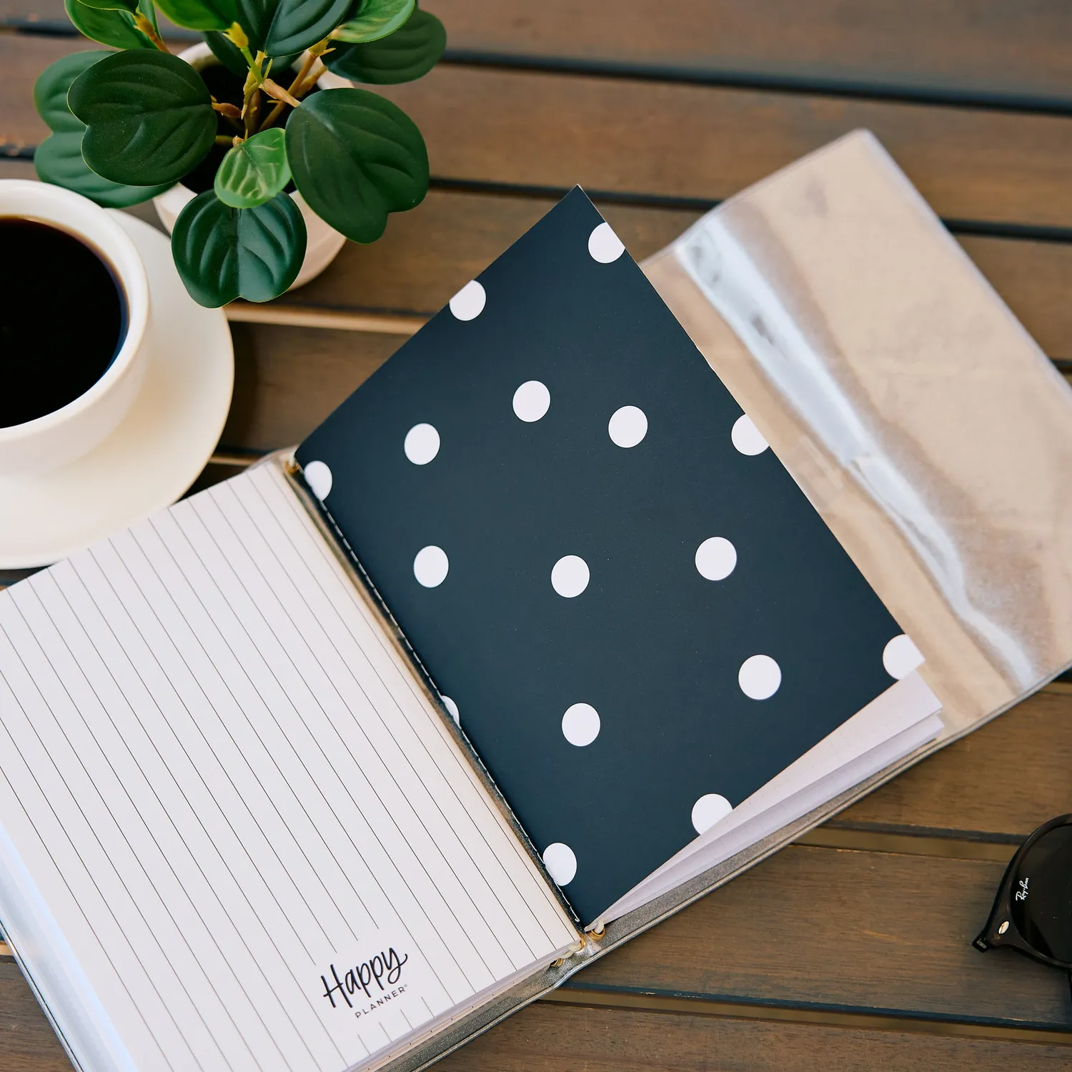 Happy Planner Modern Tones recharge folio A5 pointillés tirets