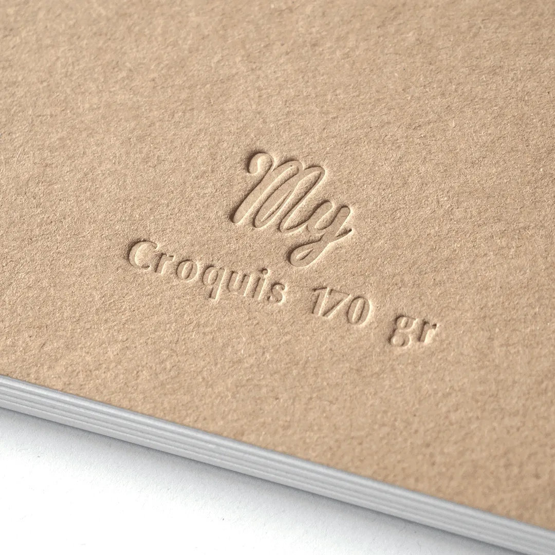 My365 Carnet de dessin spirale A5 170 g papier épais