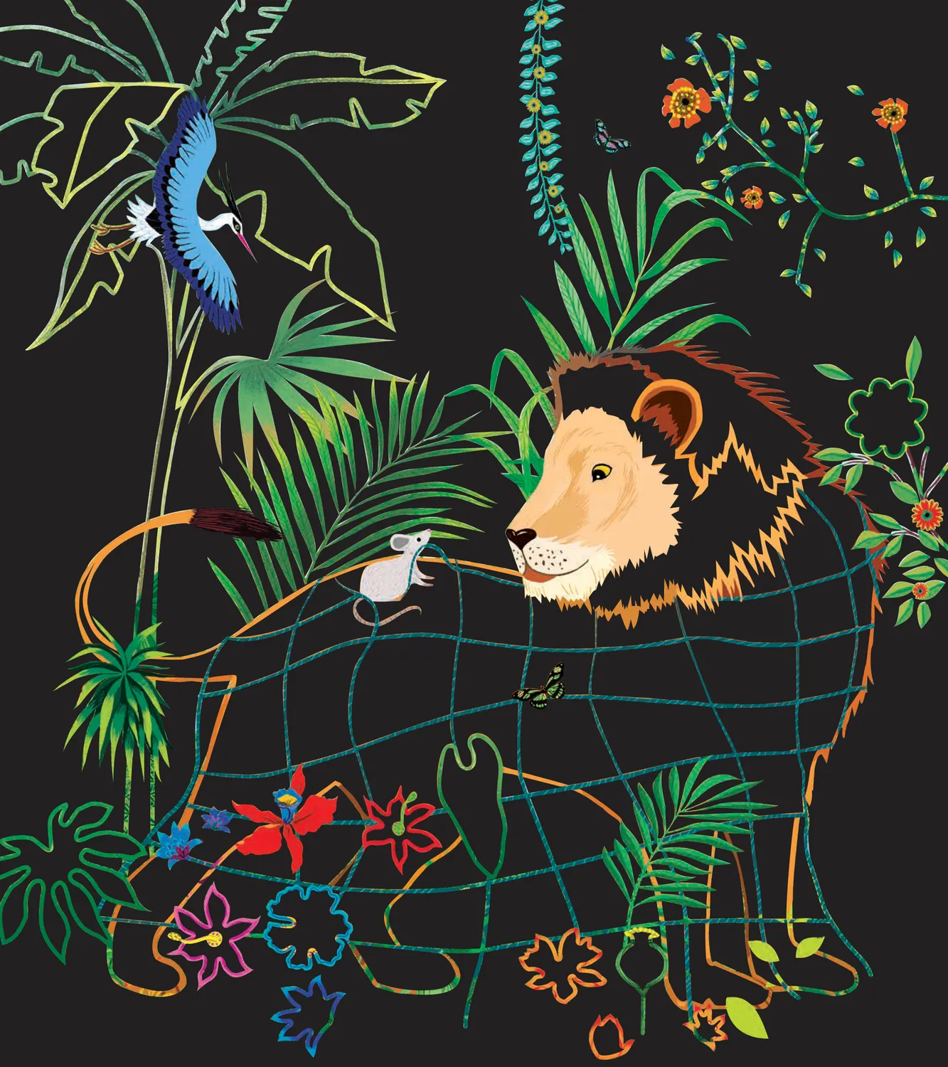 Frigobloc Fables de La Fontaine pochette cartes à gratter 5+5