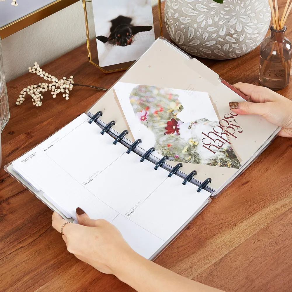 Happy Planner Let Your Heart Wander agenda Classic 12 mois