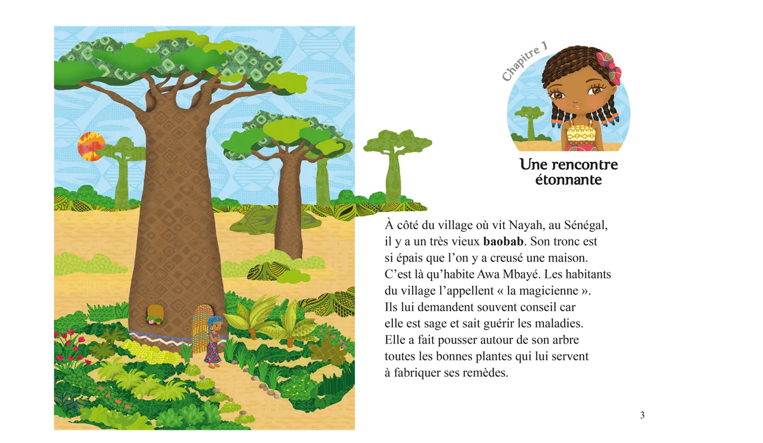 Minimiki Tome 12 Nayah caméléon livre Sénégal 6 ans
