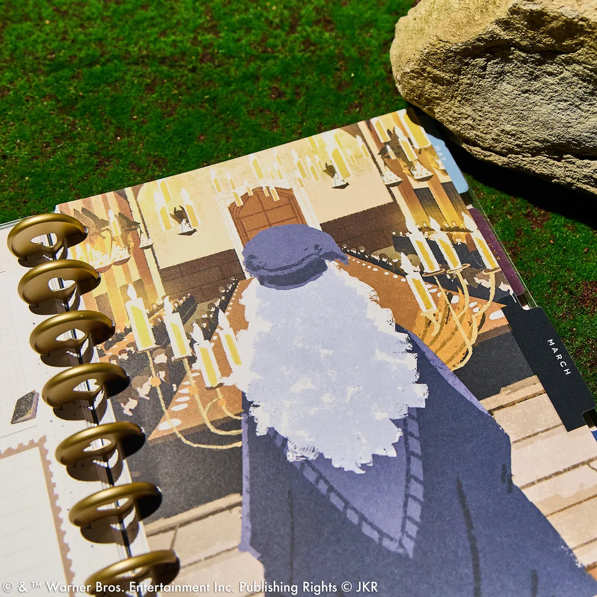 Happy Planner Harry Potter 2026 agenda dashboard 12 mois