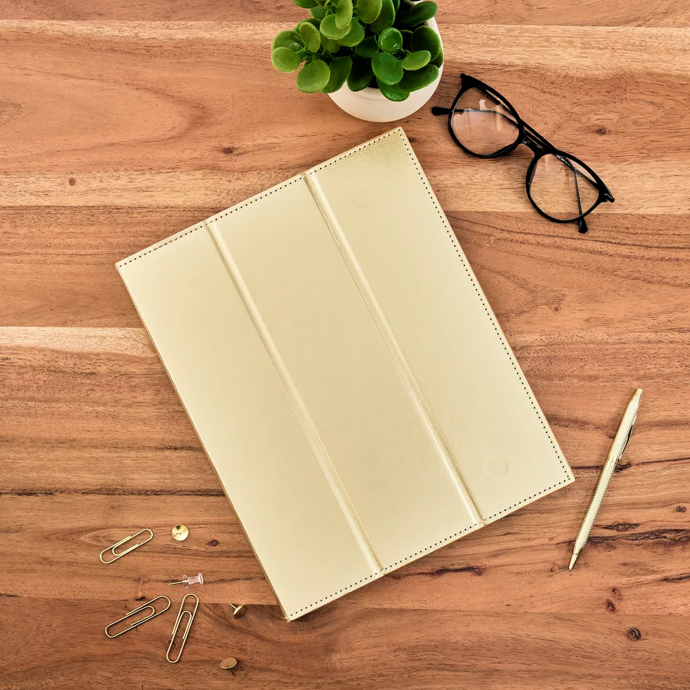 Happy Planner Work Life Golden bloc semainier chevalet 52 feuilles
