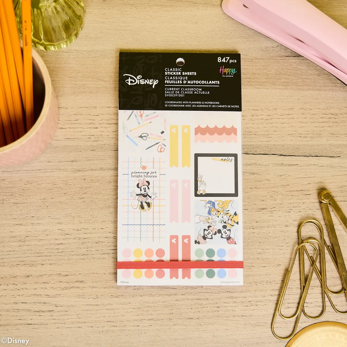 Happy Planner Disney Mickey & Friends stickers Value Pack 847 pcs