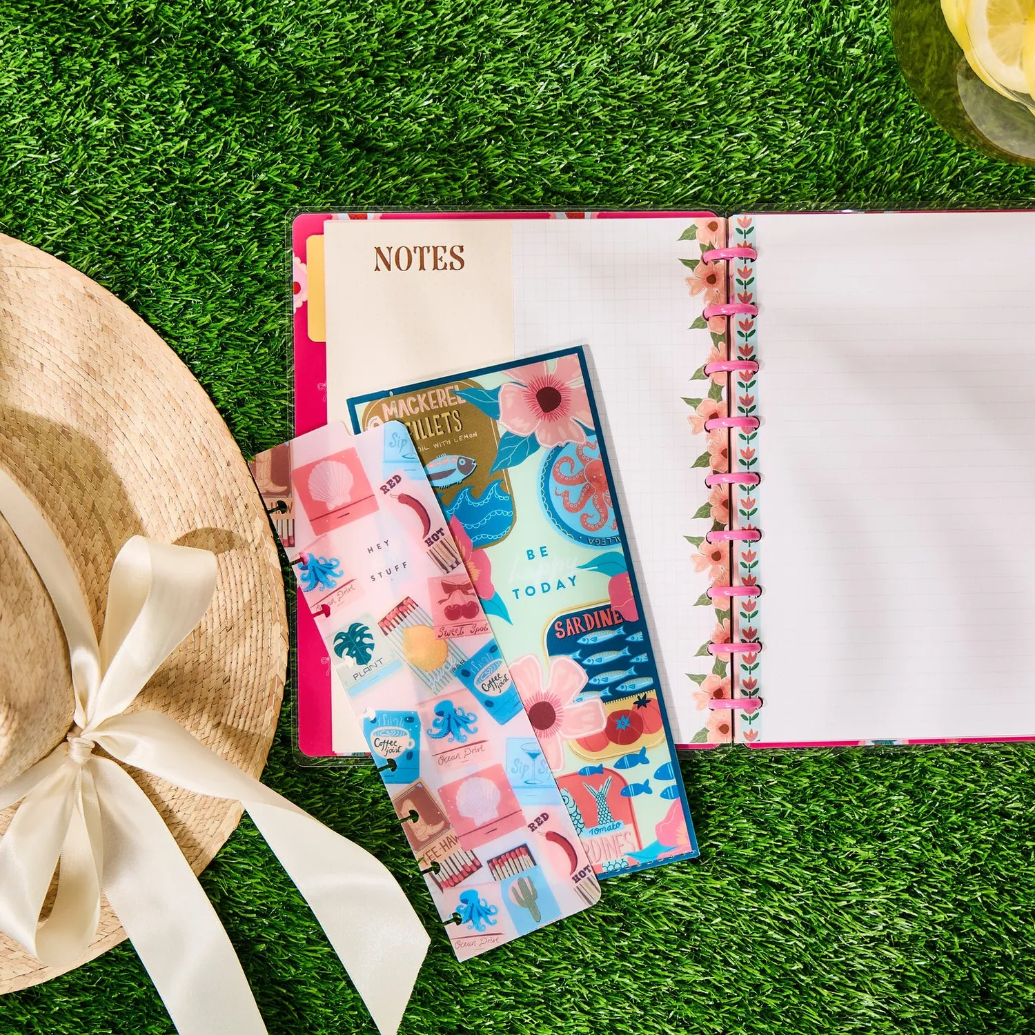 Happy Planner Summer Fun pack accessoires Classic 110 pcs été