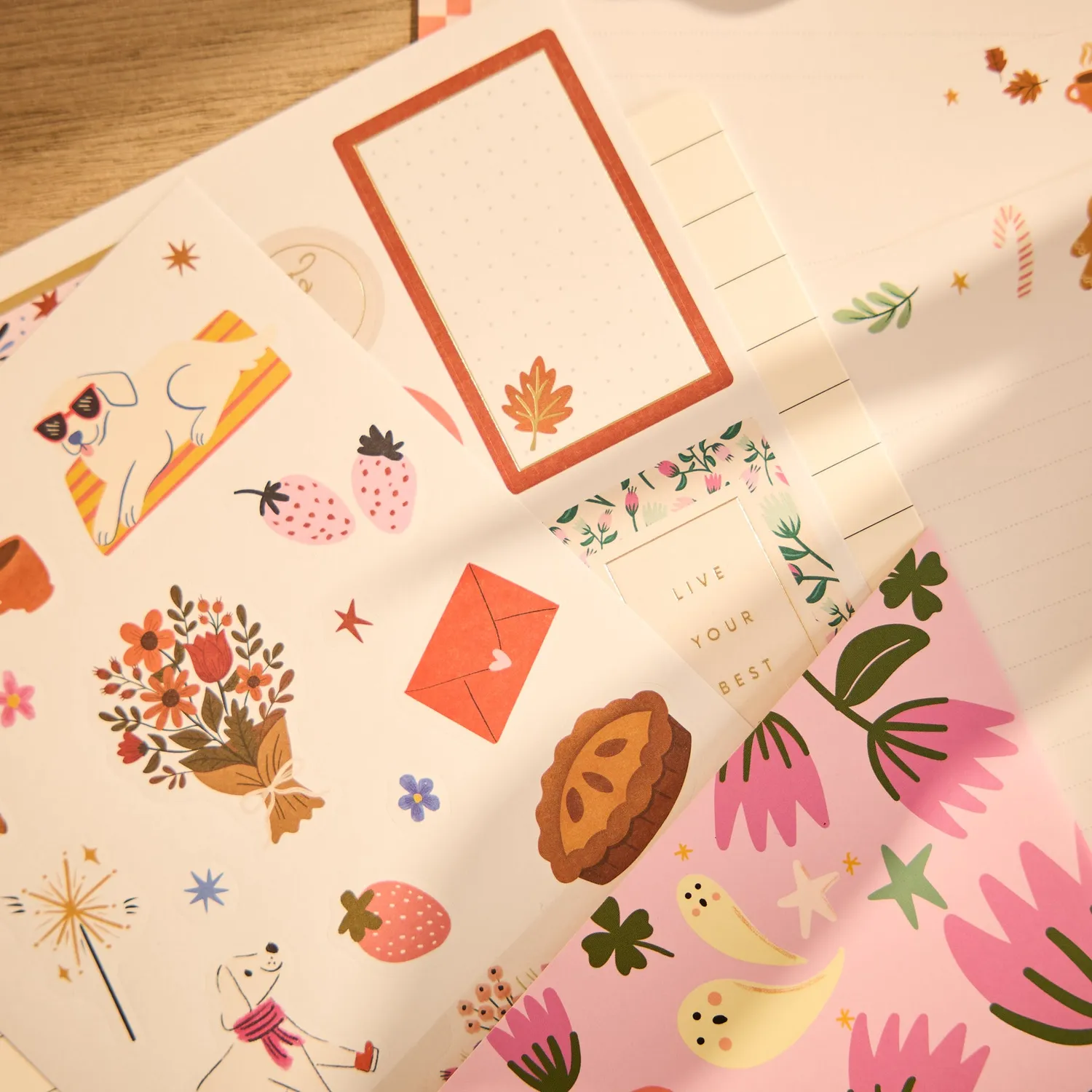 Happy Planner Classic A Festive Year kit accessoires saison