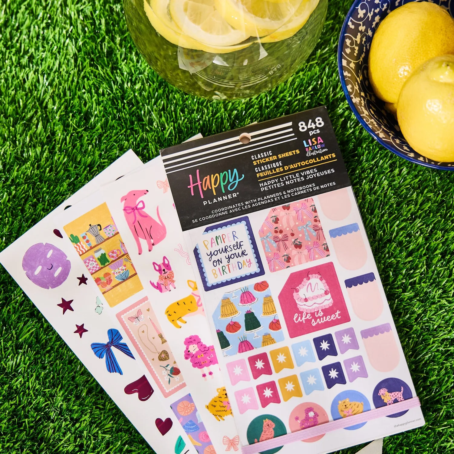 Happy Planner Happy Little Vibes stickers value pack 848 pcs