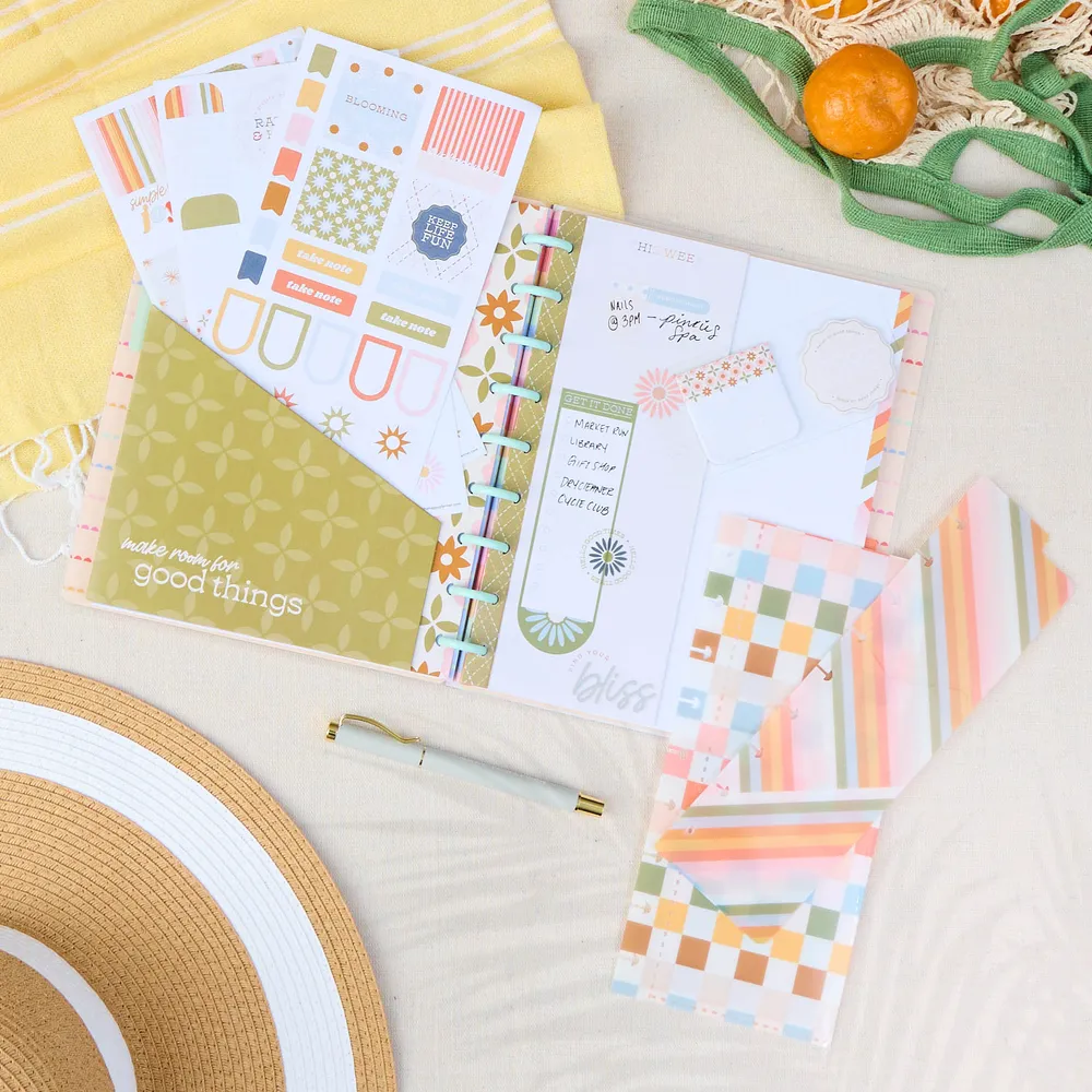 Happy Planner Simple Joys kit accessoires Classic à anneaux